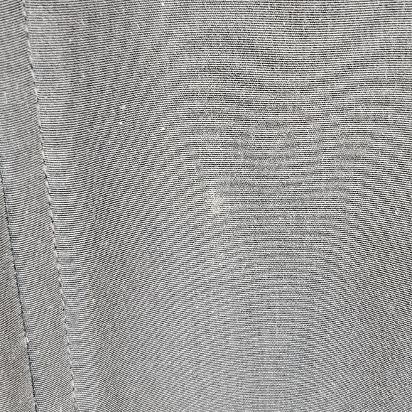 Calvin klein Rain Coat Mens sz M Black Pockets Side Hip Zips Double Zipper - Picture 14 of 14